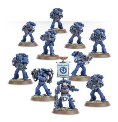 Warhammer 40K - Space Marines Tactical Squad